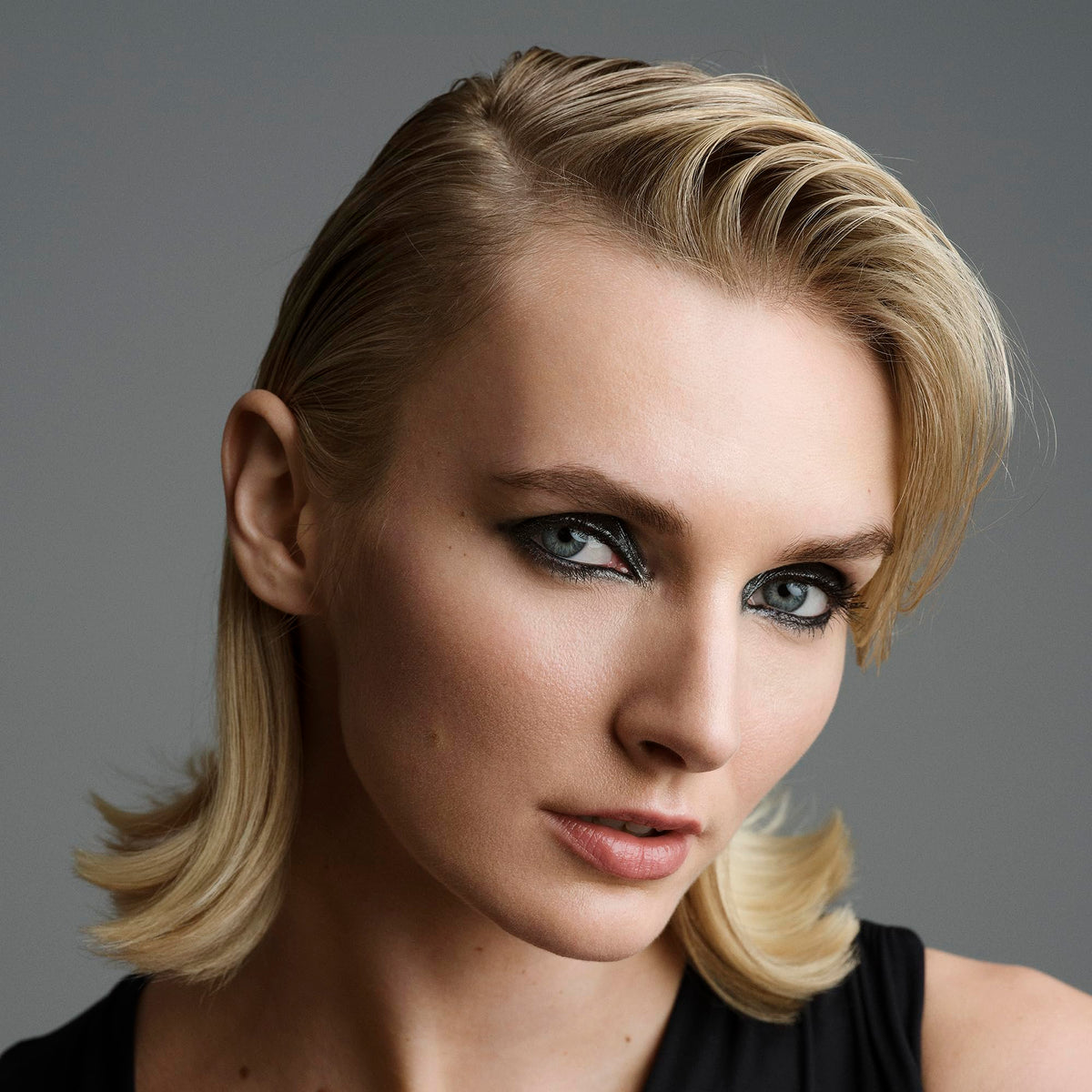 Bumble and bumble lifestyle tousled hair image illustrating polished lived-in finish