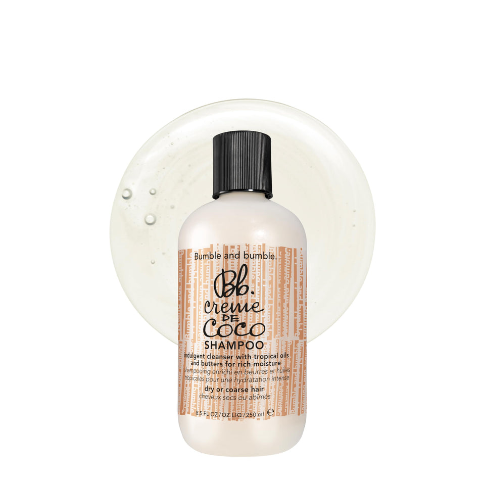 Bumble and bumble front bottle view showing product and benefits