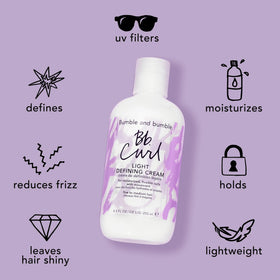 Bumble and bumble diffusing styled curls for added volume and soft hold