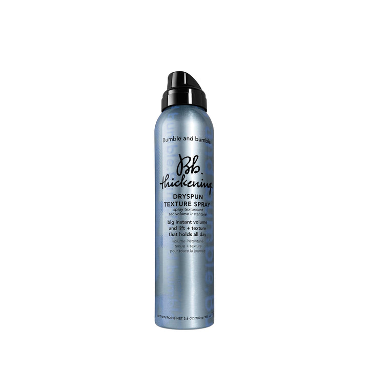 Bumble and bumble front packaging showing the bottle and branding for quick identification and shelf appeal