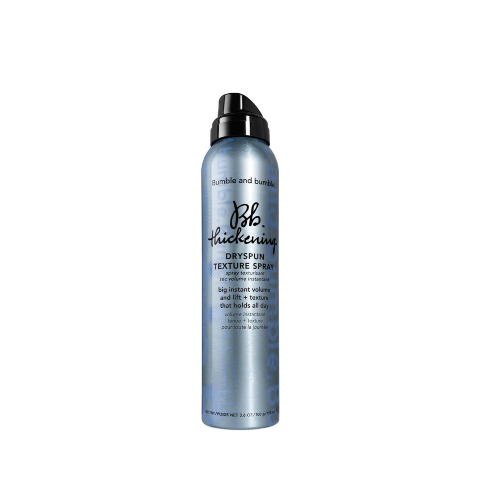 Bumble and bumble front packaging showing the bottle and branding for quick identification and shelf appeal