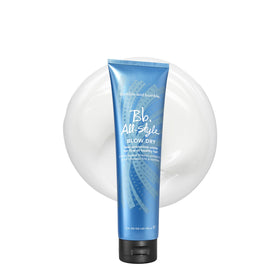 Bumble and bumble front packaging showing product and benefit of heat protection