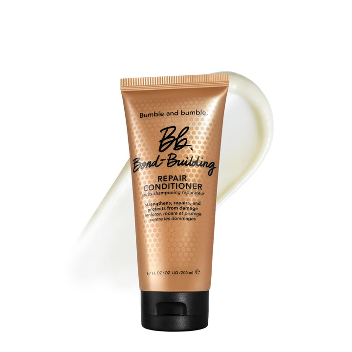 bumble and bumble front bottle showing clean packaging and benefit