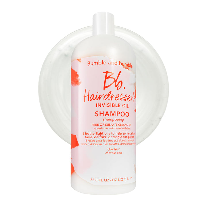 Bumble and bumble front packaging showing product and label benefits