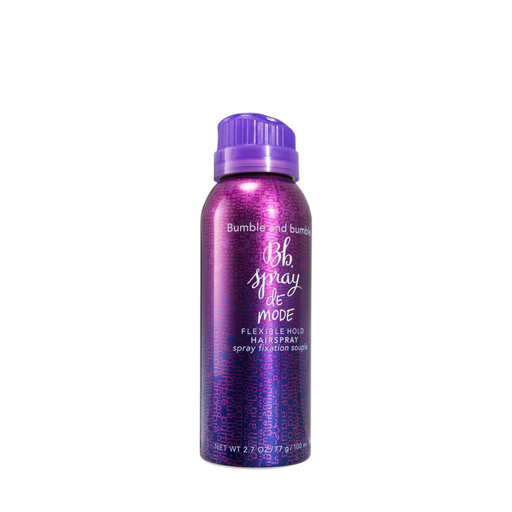 Bumble and bumble front packaging showing mini spray size and travel convenience