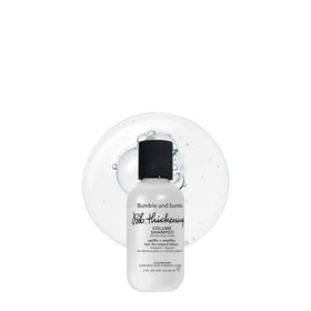 Bumble and bumble. front packaging travel size showing compact benefit