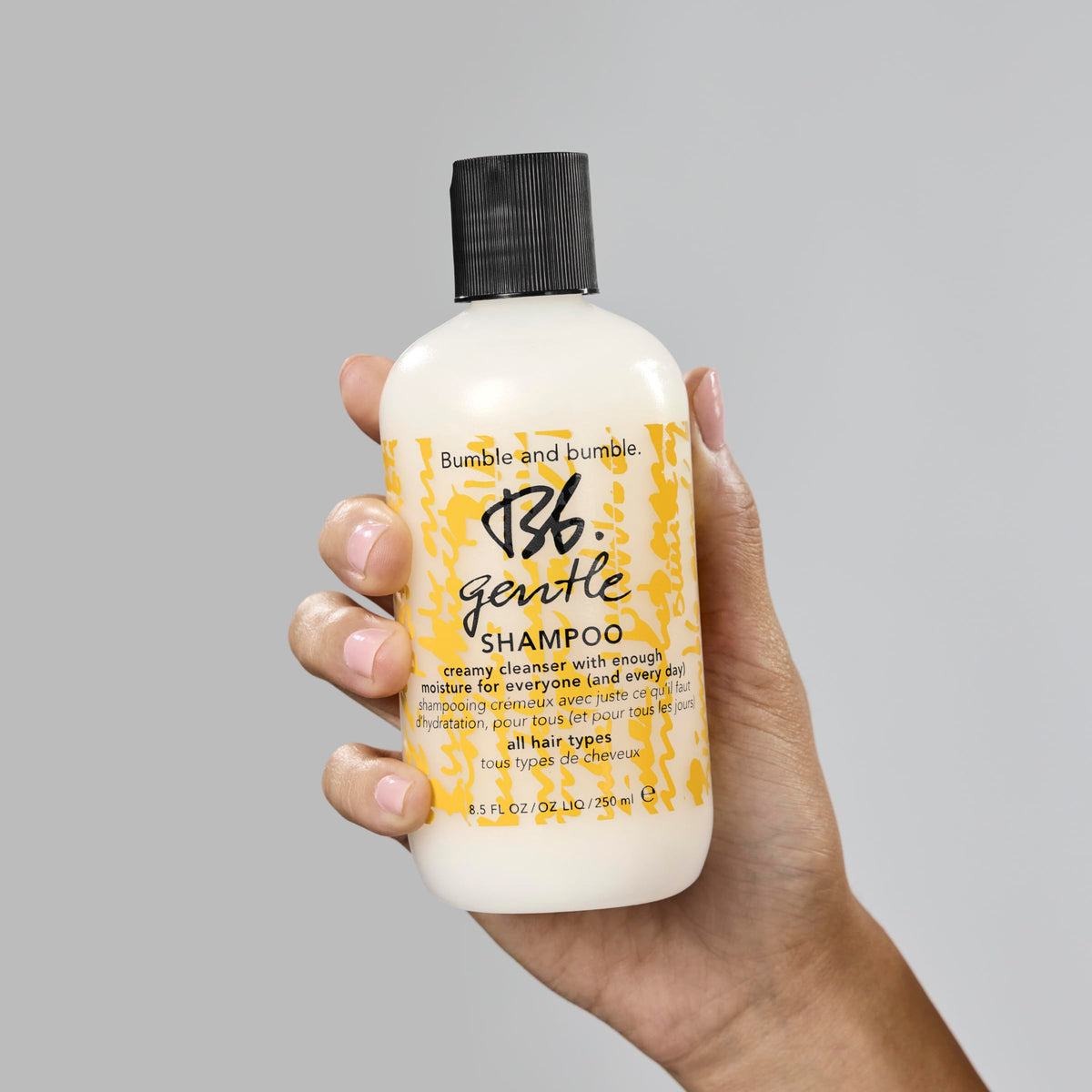 Bumble and bumble ingredient display with avocado oil highlighting nourishment