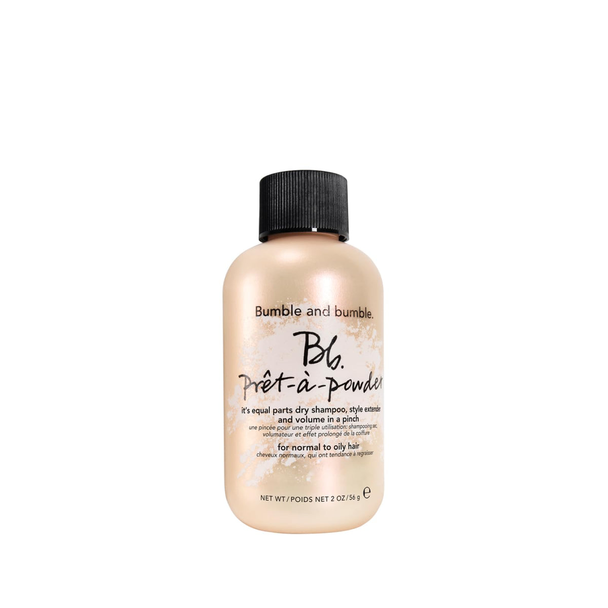 Bumble and bumble front packaging showing the 2 oz powder for easy refresh