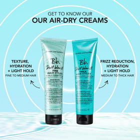 Bumble and bumble product next to common items showing compact 5 fl oz size
