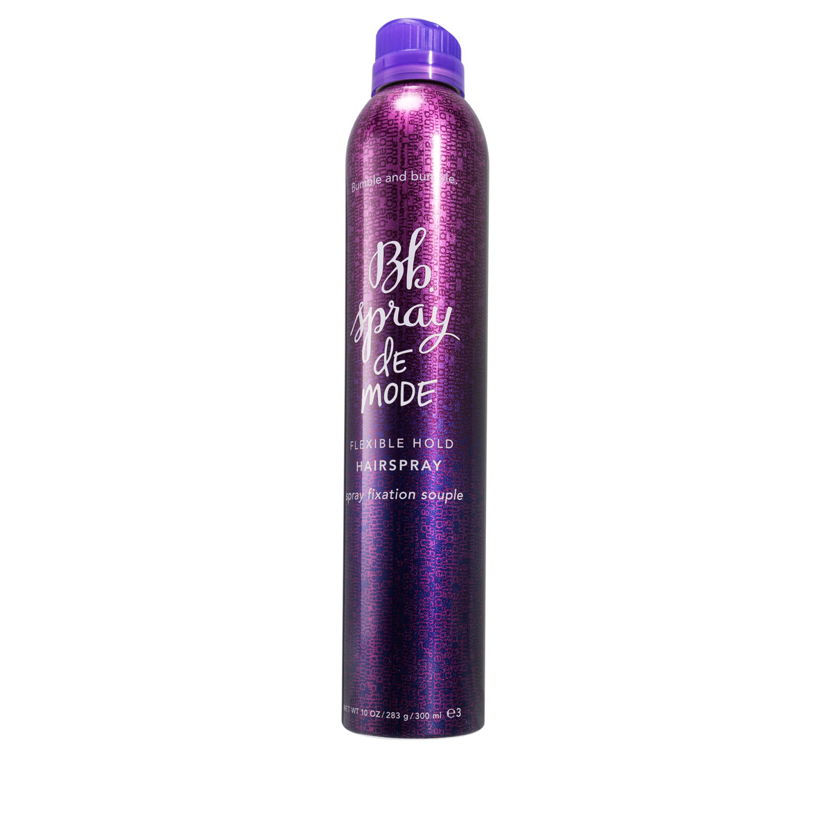 Bumble and bumble front packaging showing clean product benefit