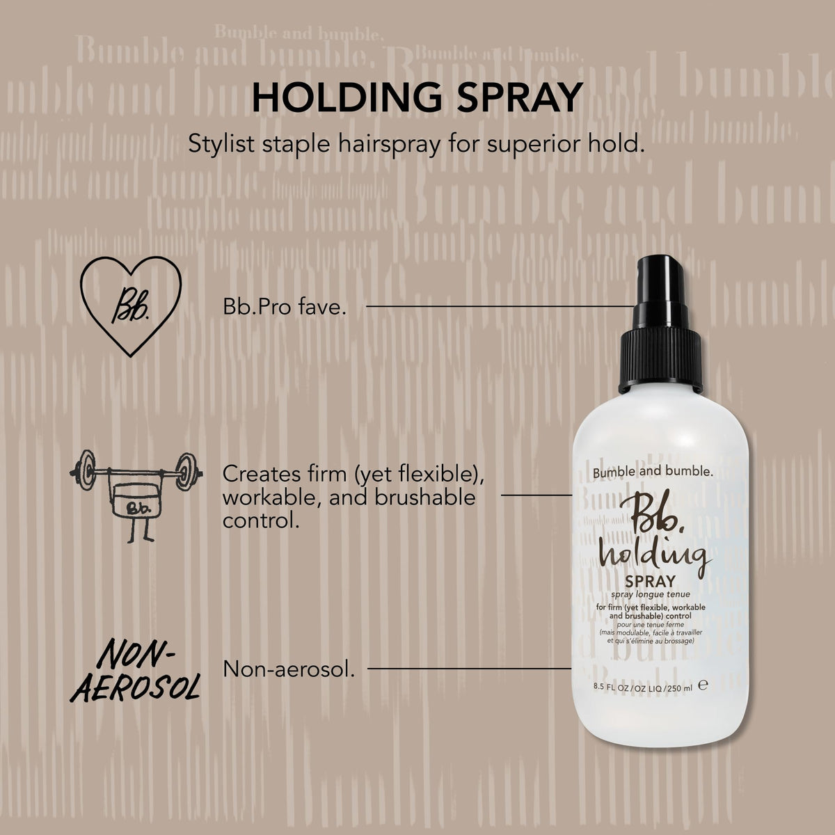bumble and bumble used on curly hair showing frizz control and defined shape