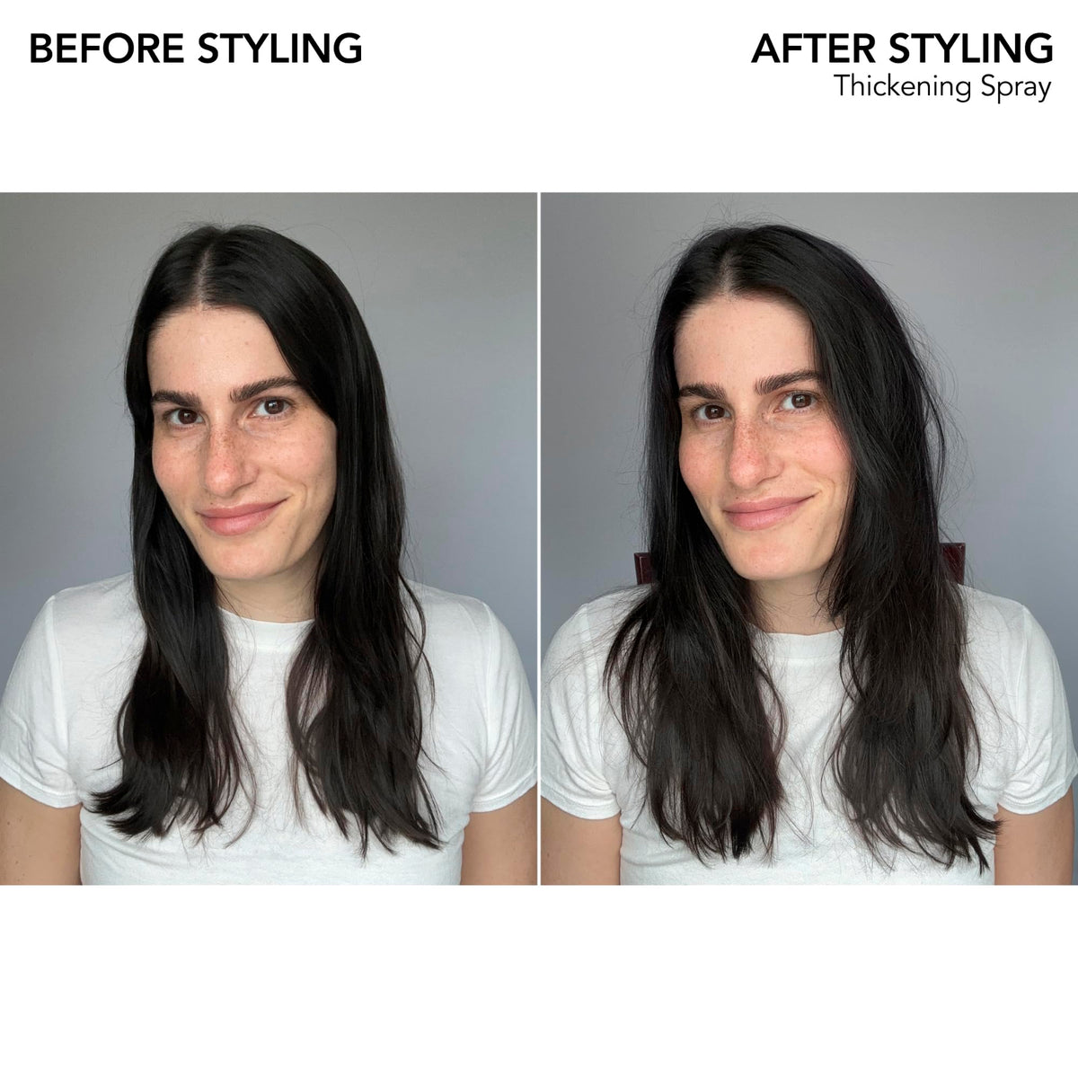 Bumble and bumble used during blow-dry for long-lasting volume and shape