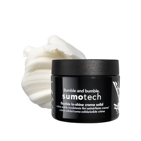 Bumble and bumble front packaging showing compact styling tin and brand