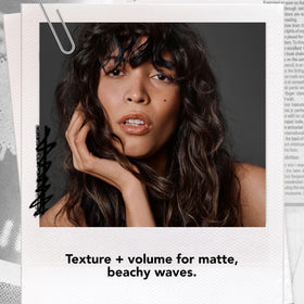 Bumble and bumble back label close-up highlighting ingredient transparency
