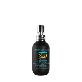 Bumble and bumble mini bottle front view showing portable travel benefit