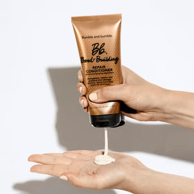 bumble and bumble top label close-up highlighting formulation details