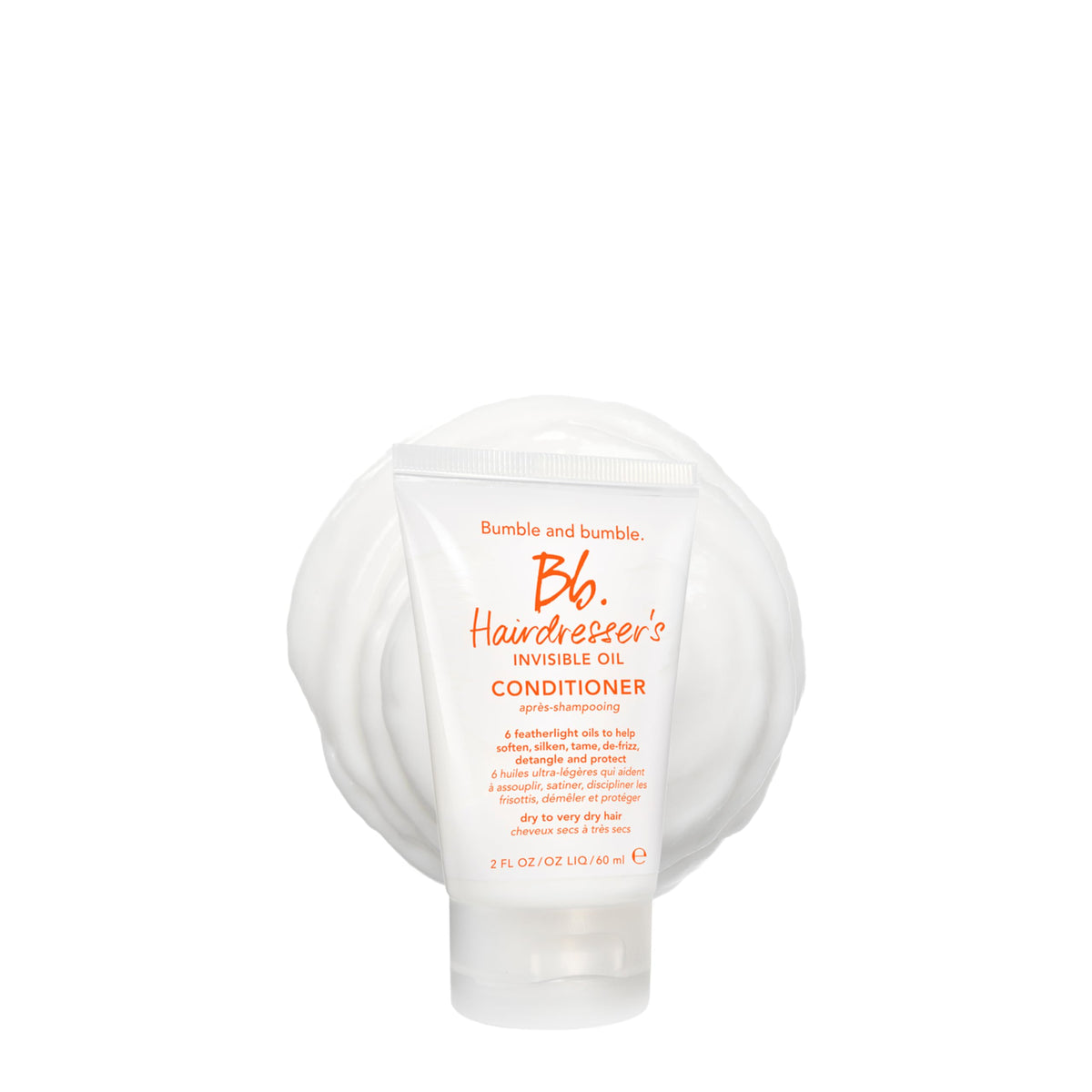 bumble and bumble travel bottle front showing compact conditioner and convenience