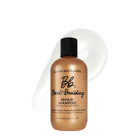 Bumble and bumble front packaging showing strength and shine benefits