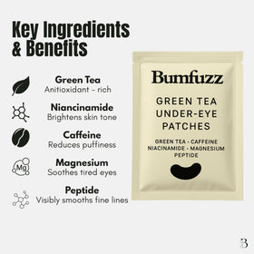 Bumfuzz green tea ingredient close-up highlighting antioxidant benefit