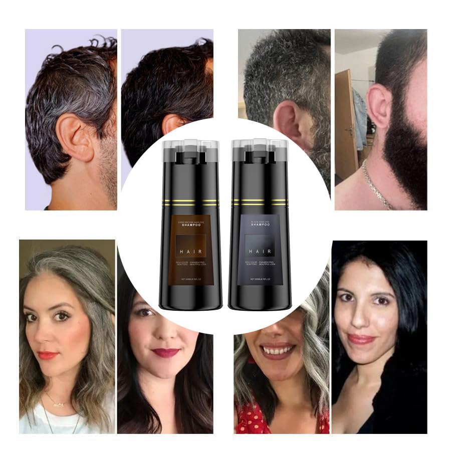 bupposes before and after gray coverage showing effective darkening benefit