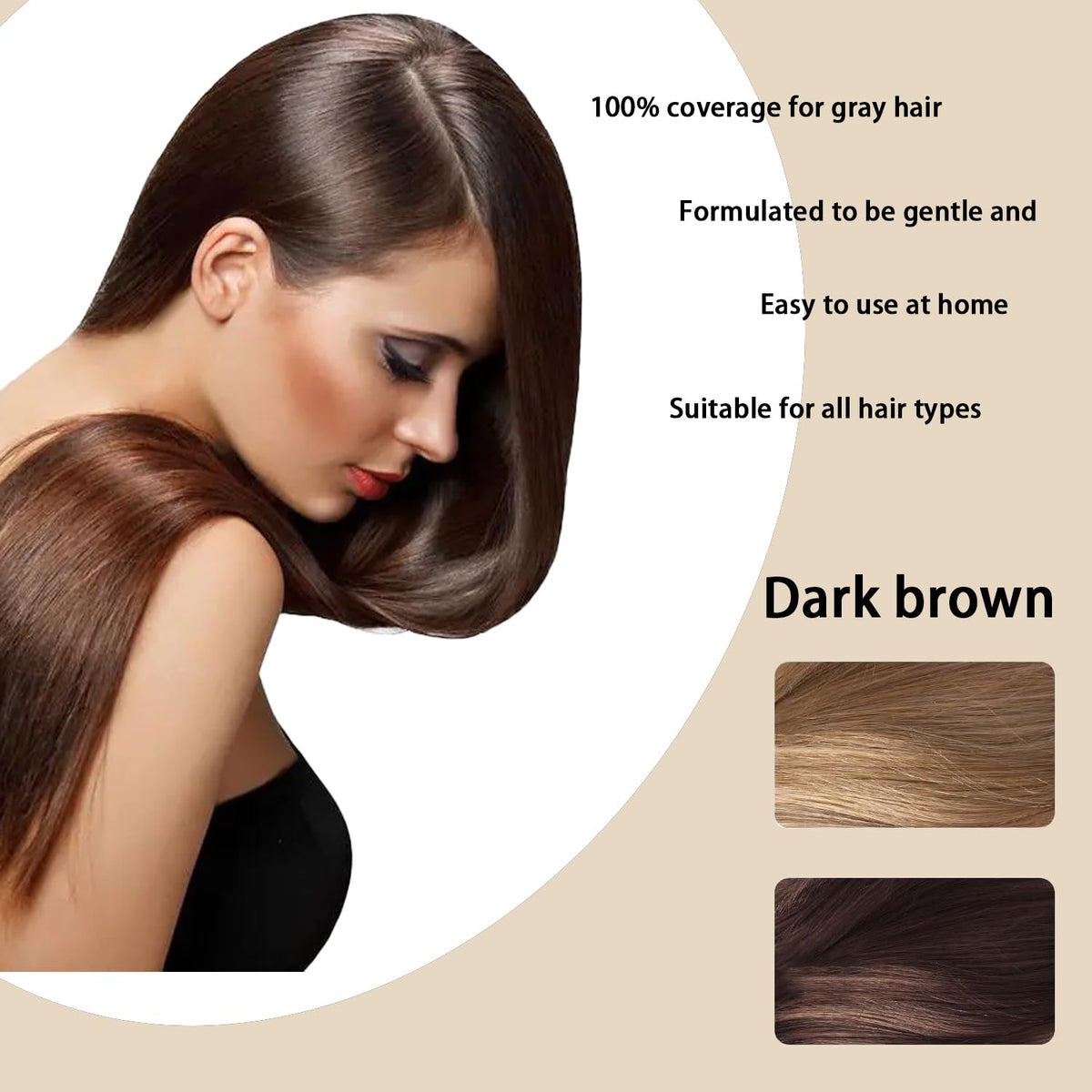 Bupposes side-by-side before and after photo showing improved root coverage and natural tone