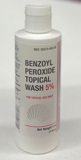 BurelPharma front packaging showing 5% benzoyl peroxide and benefits