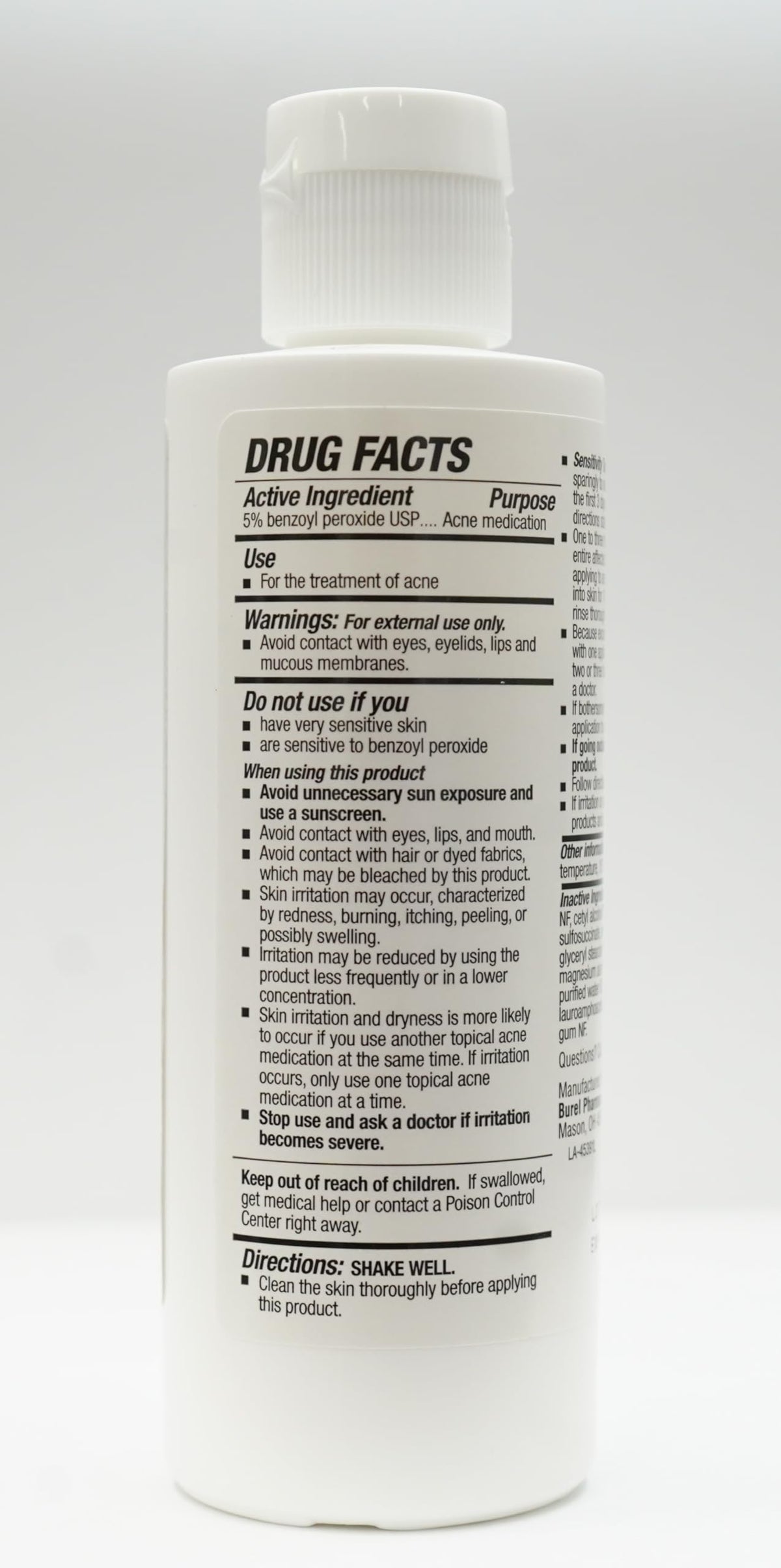BurelPharma pump dispenser close-up for easy controlled dosing benefit