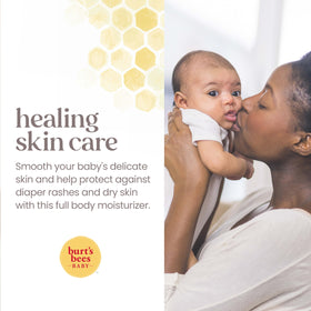 Burt's Bees ingredients close-up highlighting beeswax and coconut for natural softness