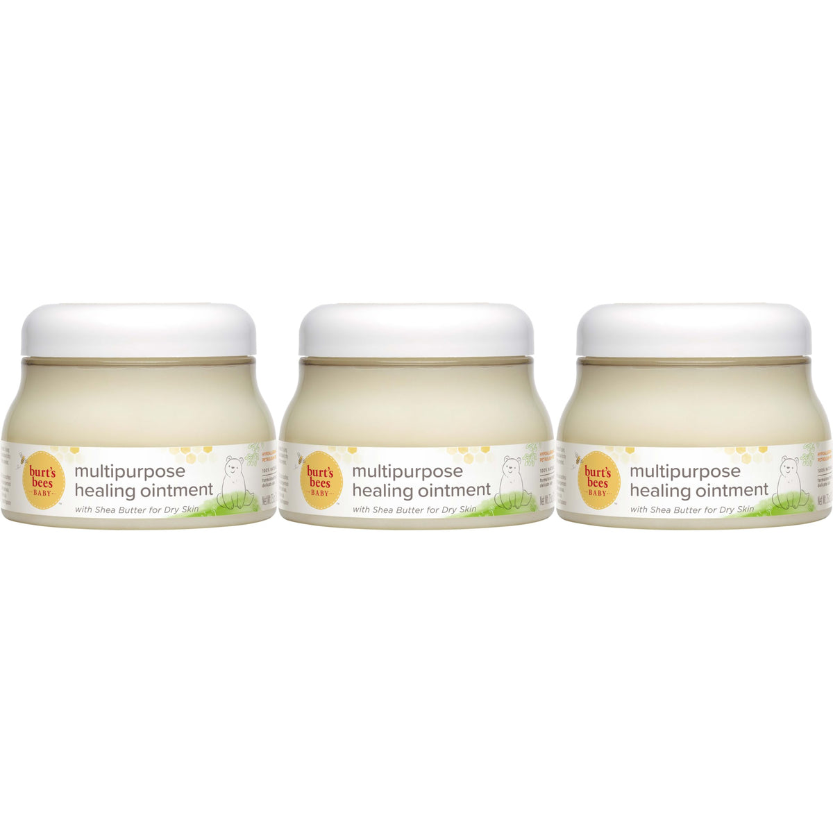 Burt's Bees front tub showing product and labeling for easy identification and trust