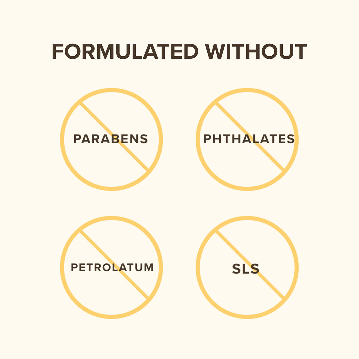 Burt's Bees ingredients label closeup showing naturally derived formulation