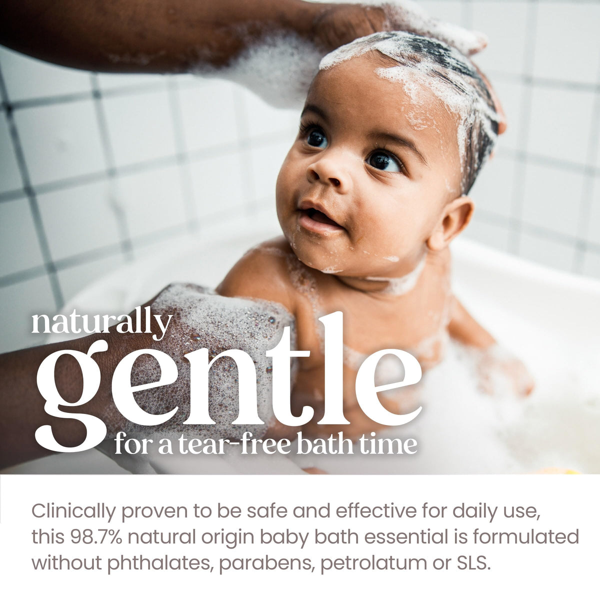 Burt's Bees ingredients label showing natural-origin formula transparency