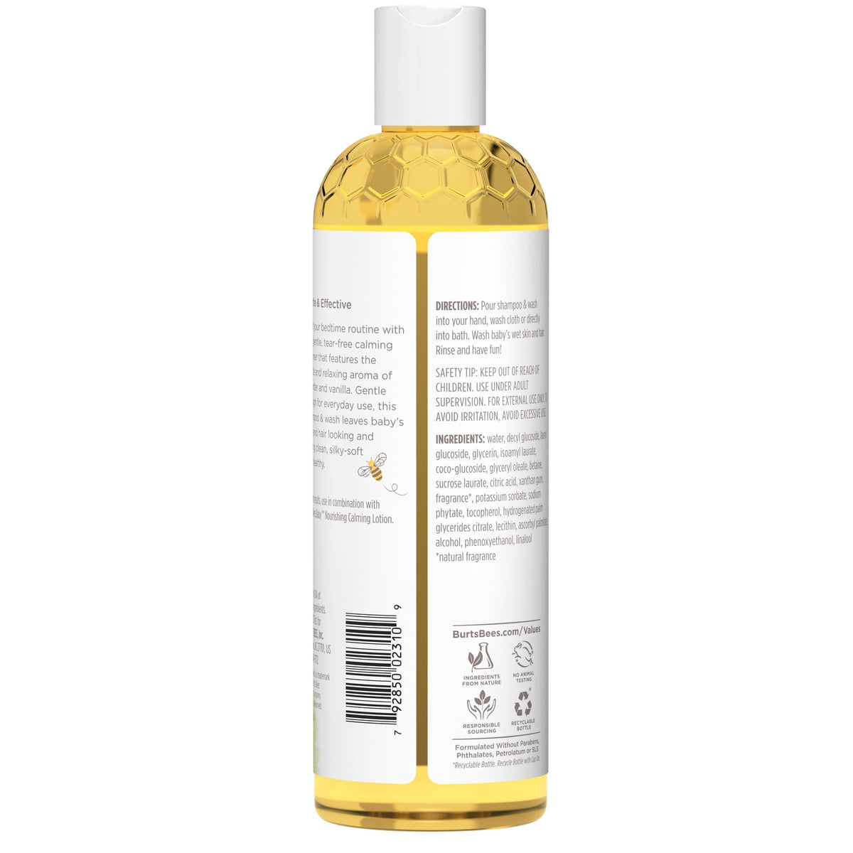 Burt's Bees in a bedtime routine setting showing calming scent benefit
