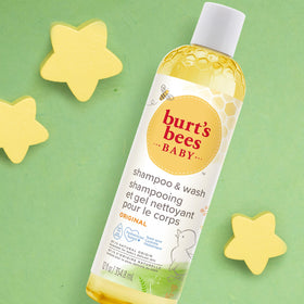 three-pack of Burt's Bees bottles arranged for value and convenience benefit