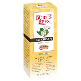 Burt's Bees in bathroom routine scene showing daily use and simplified skincare