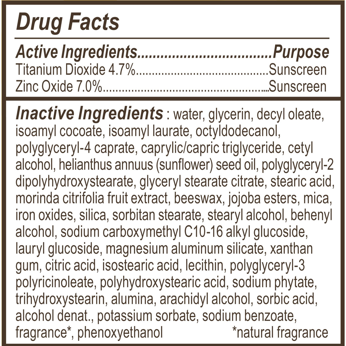 Burt's Bees tube beside ruler indicating 1.7 oz size for travel-friendly convenience