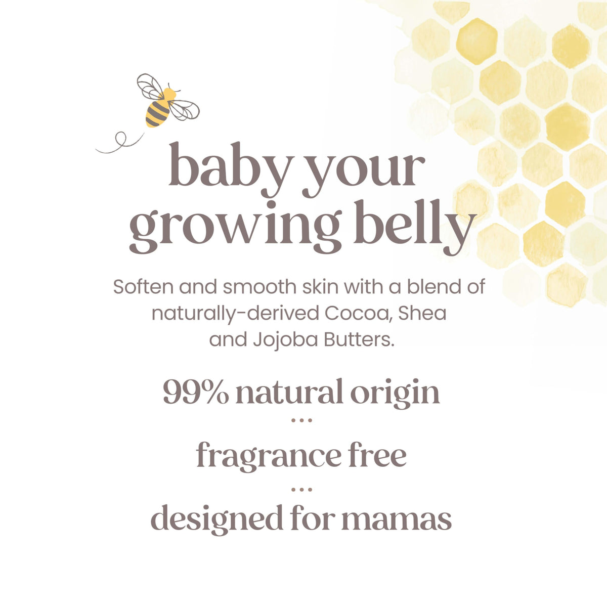 Burt's Bees tub beside bath items conveying bedtime routine and skin comfort