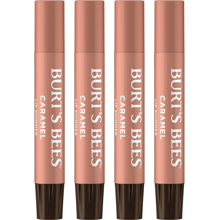Burt's Bees caramel front packaging showing shade and benefit