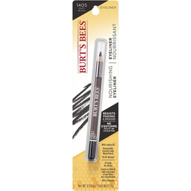 Burt's Bees cedar wood pencil texture highlighting sustainable material