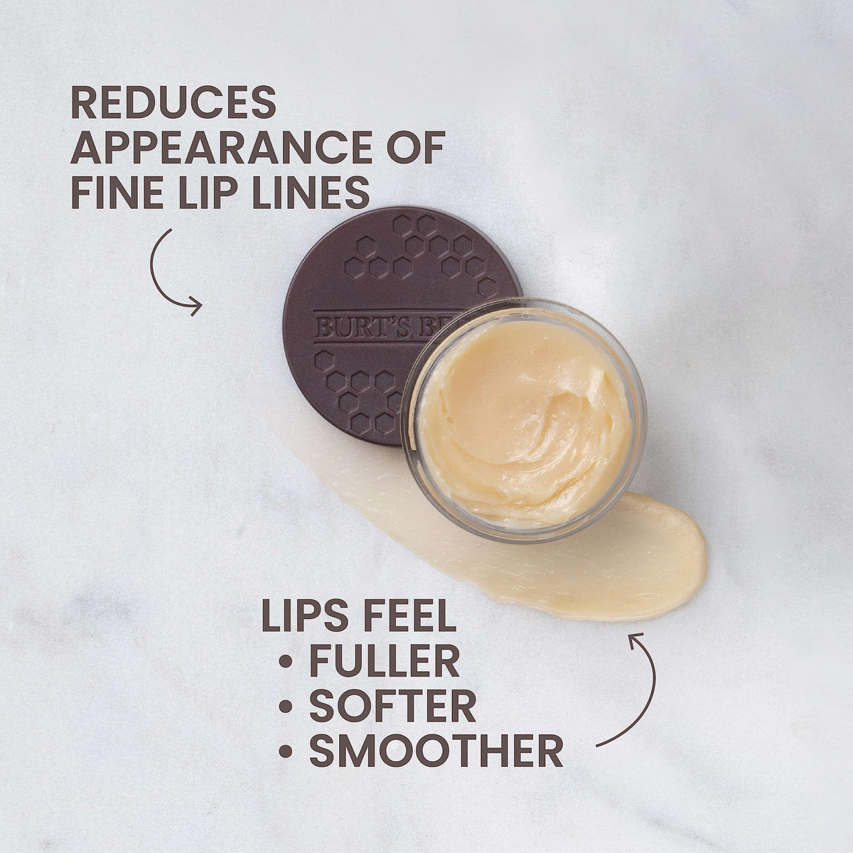 Burt's Bees ceramides ingredient visual highlighting barrier support benefit