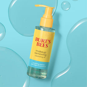 Burt's Bees 5 fl oz bottle beside common item showing true size and scale