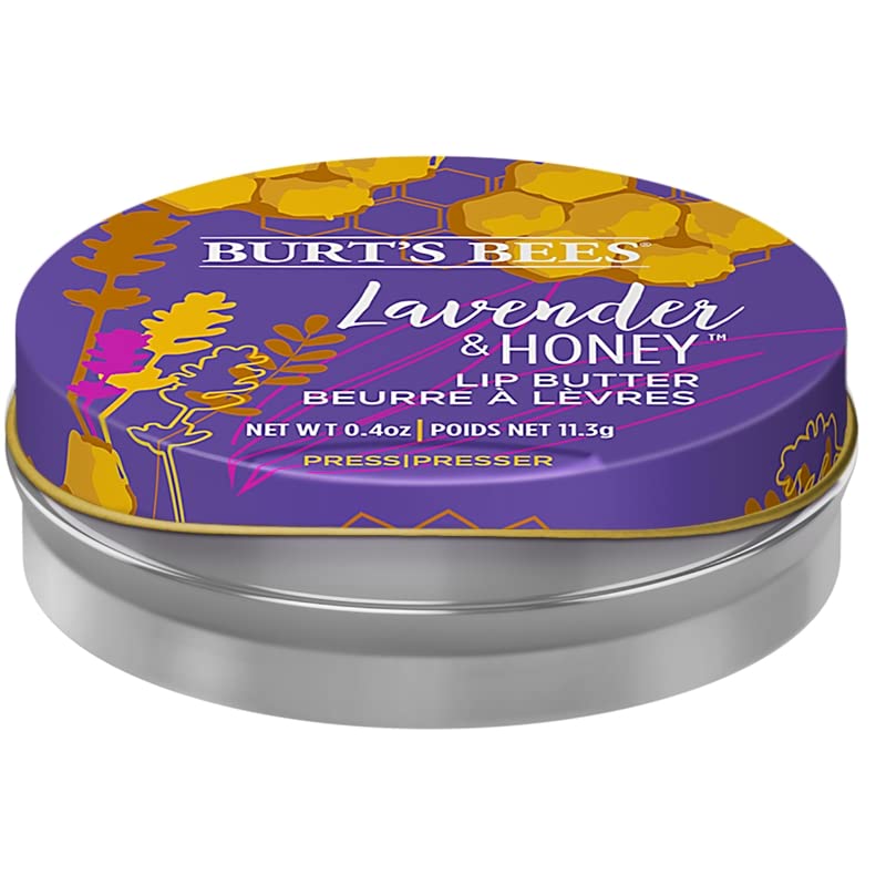 Burt's Bees close-up of shea and cocoa butters illustrating rich emollients