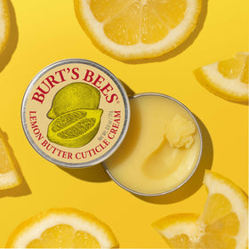 Burt's Bees being massaged into cuticle demonstrating fast absorption and softer skin