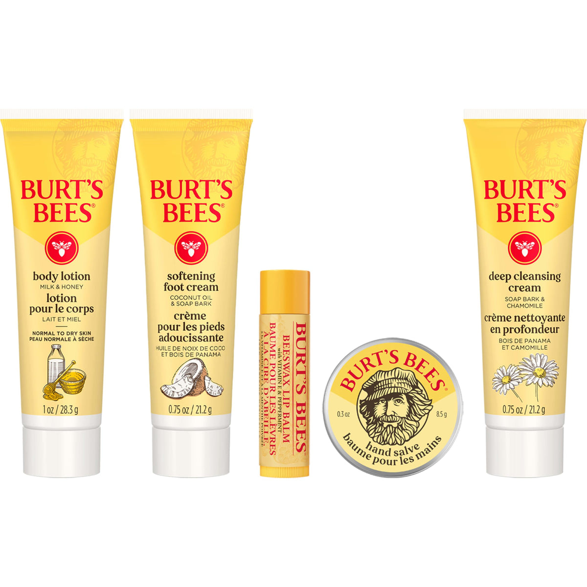 Burt's Bees deep cleansing cream close-up texture showing gentle, soothing cleanse benefit