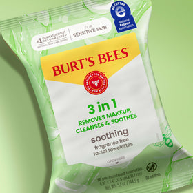 Burt's Bees compostable icon and disposal instructions for eco benefit