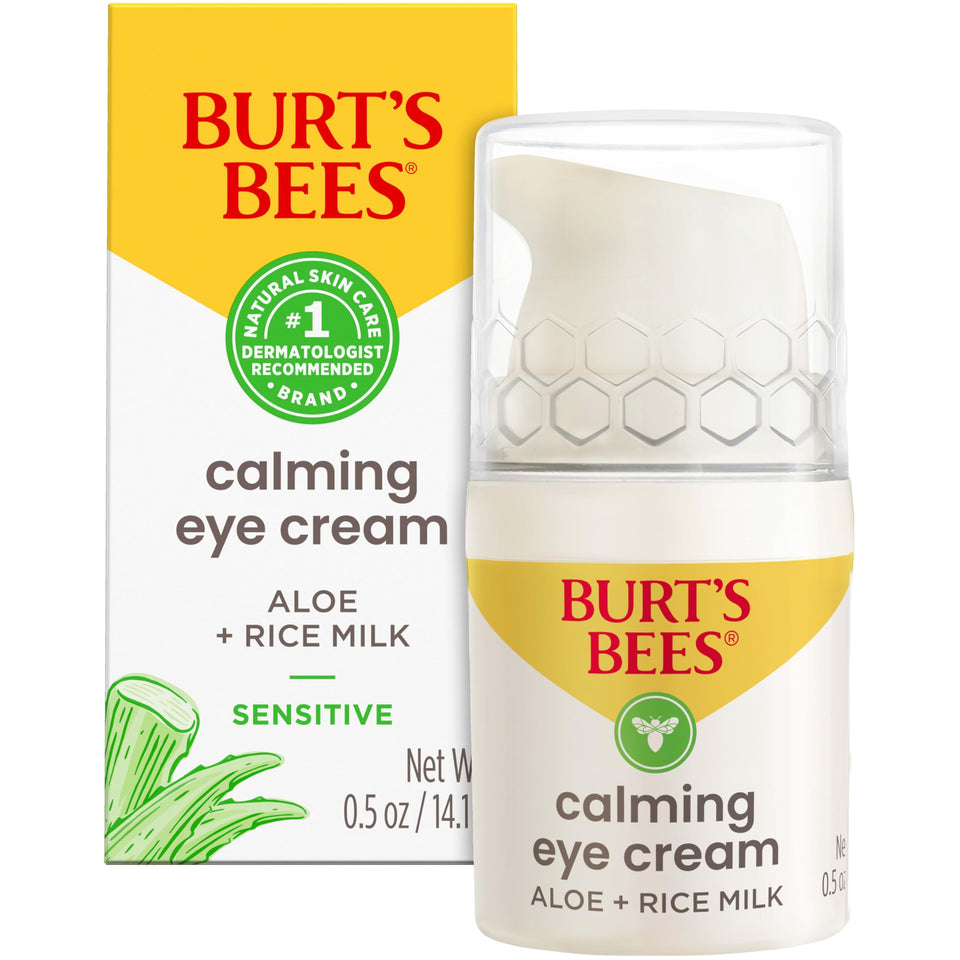 Burt's Bees front packaging shows calm branding and natural benefit