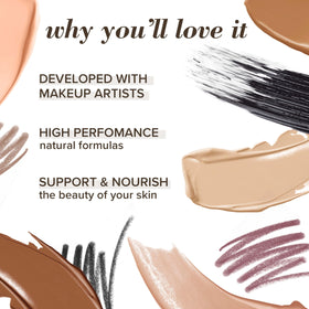 Burt's Bees pencil tip close-up for precise application benefit