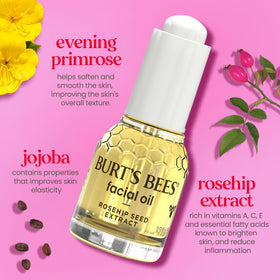 Burt's Bees oil paired with gua sha tool demonstrating smoother tool glide benefit