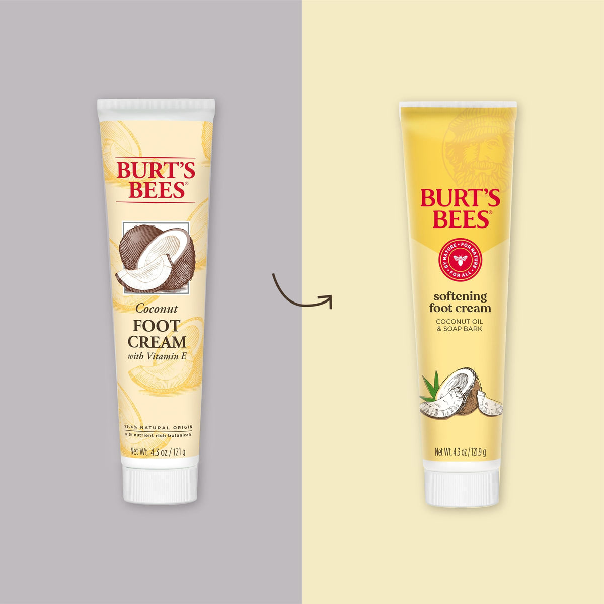 Burt's Bees open tube texture close-up demonstrating rich moisturizing cream
