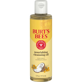 Burt's Bees front packaging showing bottle and branding for gentle cleansing