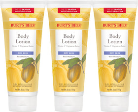 Burt's Bees front packaging showing product and benefits